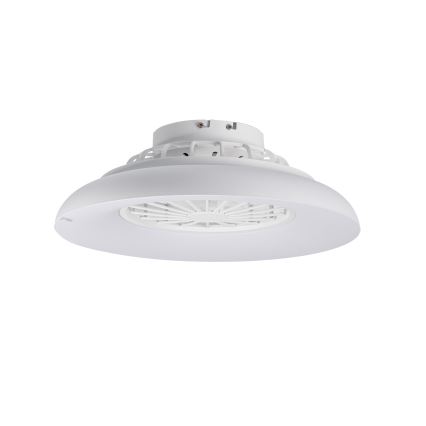 LED RGBW ar regulējamu spilgtumu griestu gaismeklis ar ventilatoru PLAVE PAN LED/24W/230V 3000-6500K Ø 48,5 cm balts + tālvadība