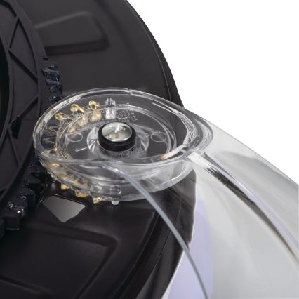 LED griestu lampa ar regulējamu spilgtumu un ventilatoru PLAVE LED/36W/230V 3000-6500K sudraba/balta + tālvadības pults