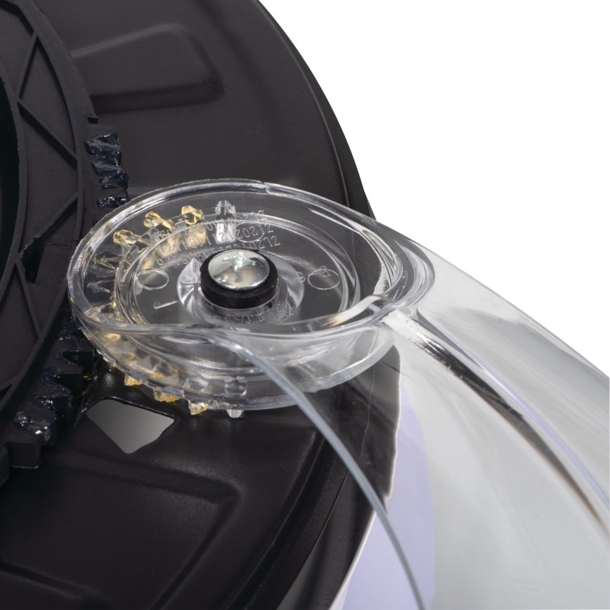 LED griestu lampa ar regulējamu spilgtumu un ventilatoru PLAVE LED/36W/230V 3000-6500K sudraba/balta + tālvadības pults