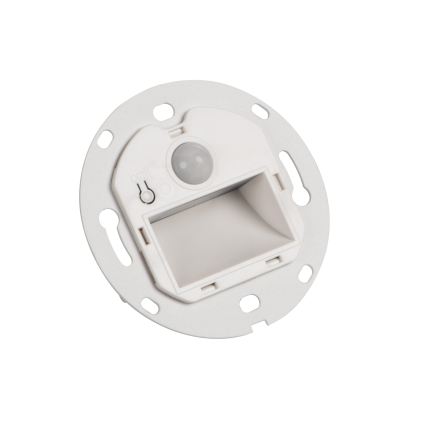 LED kāpņu gaismeklis ar kustības un krēslas sensoru MAGNIK LED/1,7W/230V 2700/3300/3900/4600/5700K balts kvadrātveida