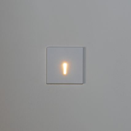 LED kāpņu gaismeklis MAGNIK LED/1,7W/230V 2700/3300/3900/4600/5700K balts kvadrātveida