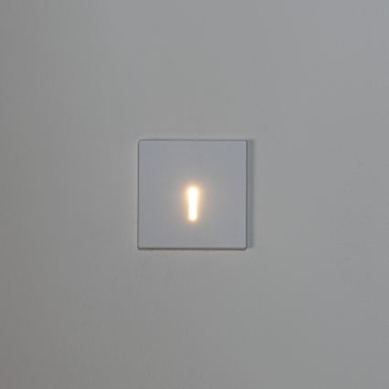 LED kāpņu gaismeklis MAGNIK LED/1,7W/230V 2700/3300/3900/4600/5700K balts kvadrātveida