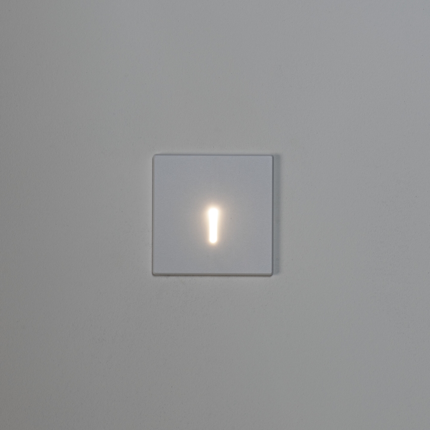 LED kāpņu gaismeklis MAGNIK LED/1,7W/230V 2700/3300/3900/4600/5700K balts kvadrātveida
