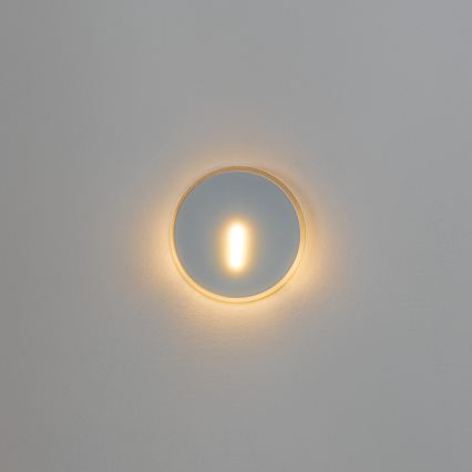 LED kāpņu gaismeklis MAGNIK LED/1,7W/230V 2700/3300/3900/4600/5700K balts apaļš