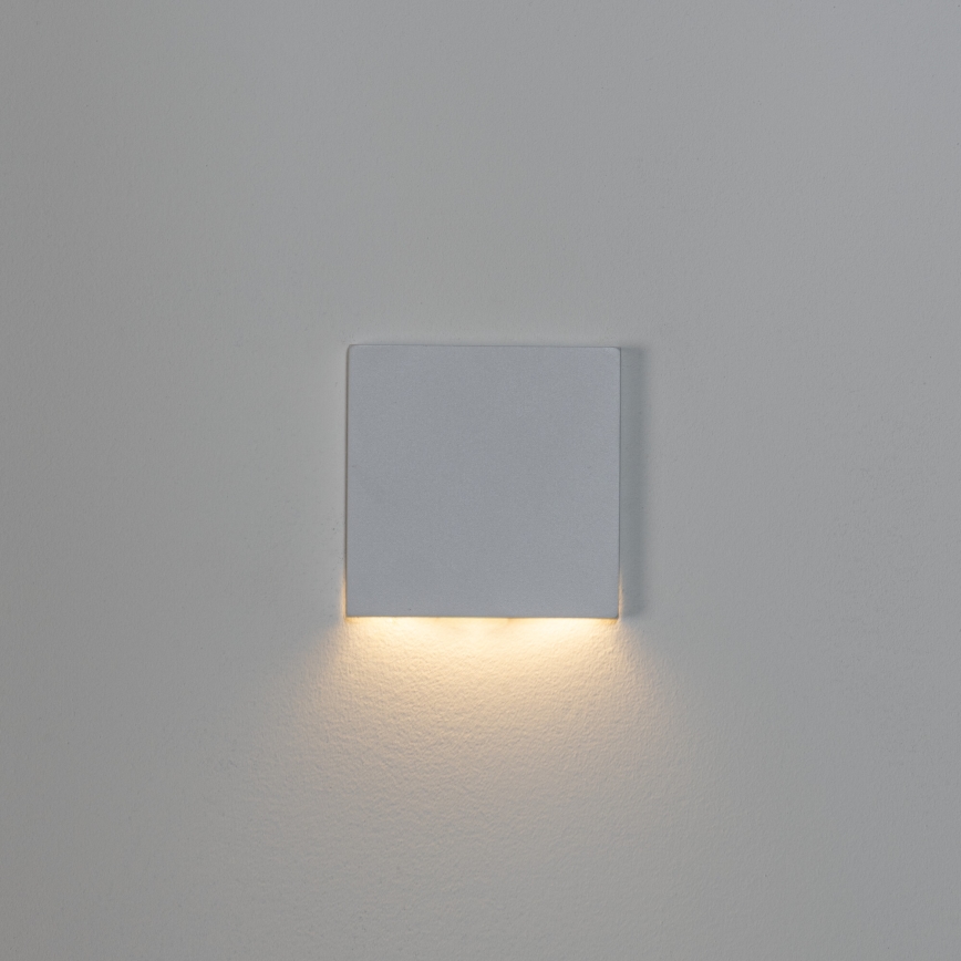 LED kāpņu gaismeklis MAGNIK LED/1,7W/230V 2700/3300/3900/4600/5700K balts, kvadrātveida
