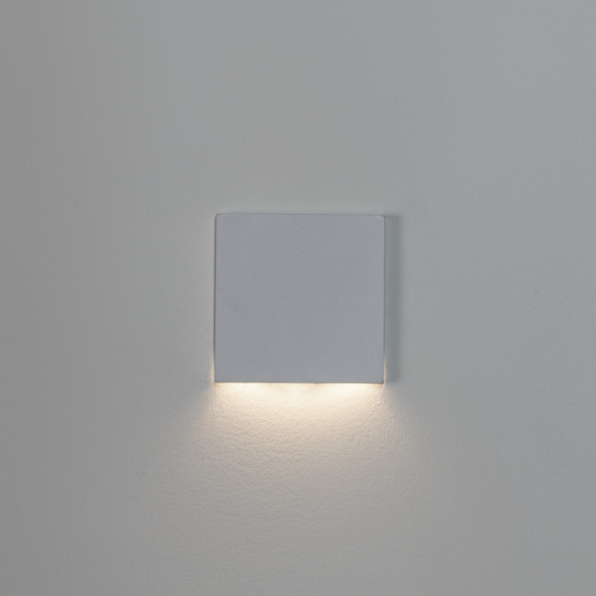 LED kāpņu gaismeklis MAGNIK LED/1,7W/230V 2700/3300/3900/4600/5700K balts, kvadrātveida