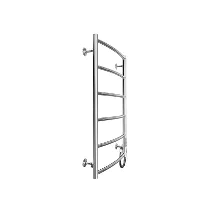Kāpņu tipa apsildāmais dvieļu žāvētājs CLASSIC 100W/230V 81x53cm nerūsējošs tērauds/spīdīgi hromēts pa labi
