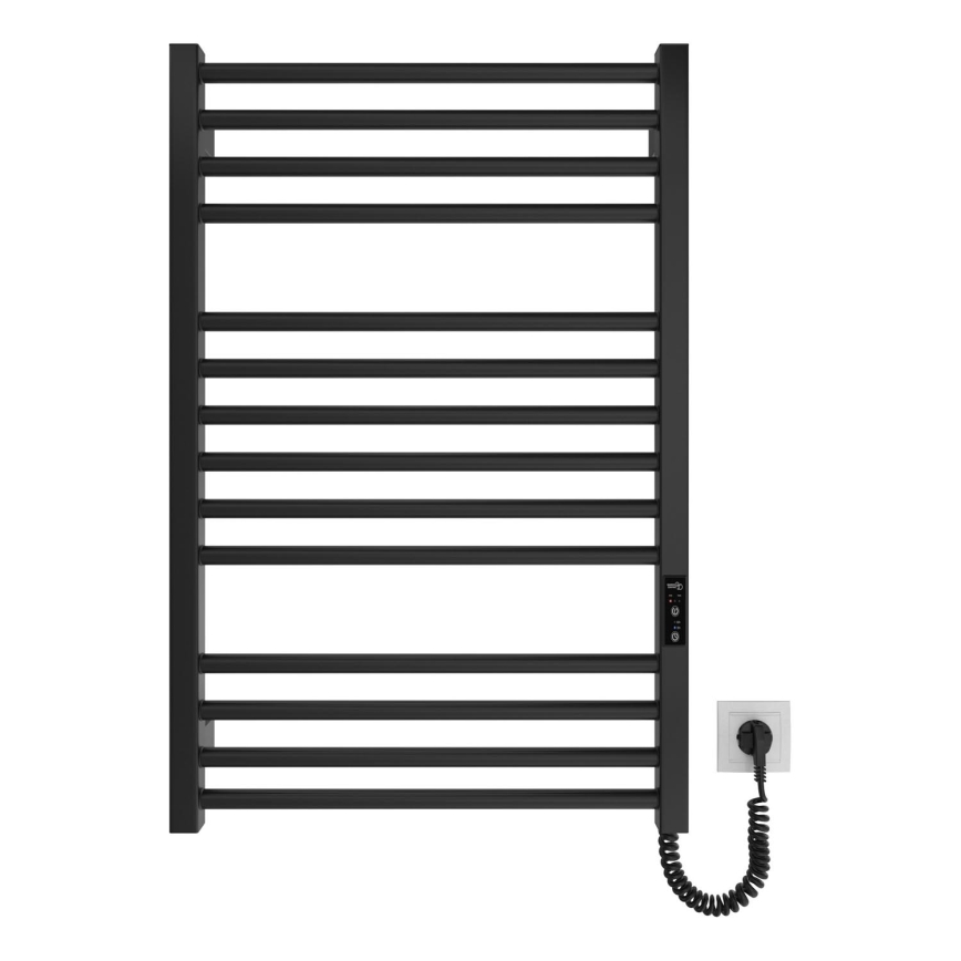 Kāpņu tipa apsildāmais dvieļu žāvētājs HF DERBY 170W/230V 77x53 cm melna