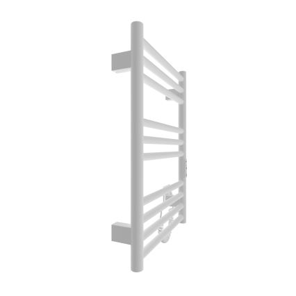 Kāpņu tipa apsildāmais dvieļu žāvētājs HF GREENWICH 100W/230V 57x43 cm balta apaļa