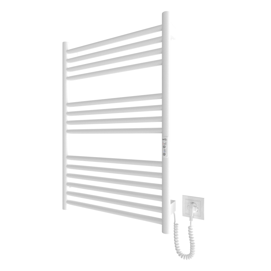 Kāpņu tipa apsildāmais dvieļu žāvētājs HF GREENWICH 170W/230V 77x53 cm balta apaļa