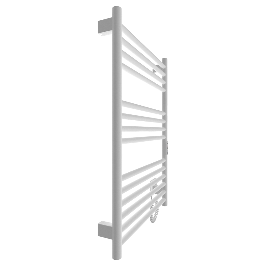 Kāpņu tipa apsildāmais dvieļu žāvētājs HF GREENWICH 170W/230V 77x53 cm balta apaļa