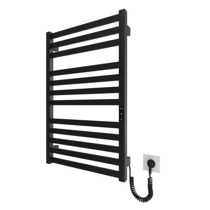 Kāpņu tipa apsildāmais dvieļu žāvētājs HF OXFORD 170W/230V 77x53 cm melna