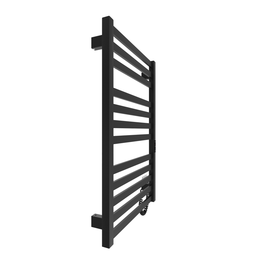 Kāpņu tipa apsildāmais dvieļu žāvētājs HF OXFORD 170W/230V 77x53 cm melna