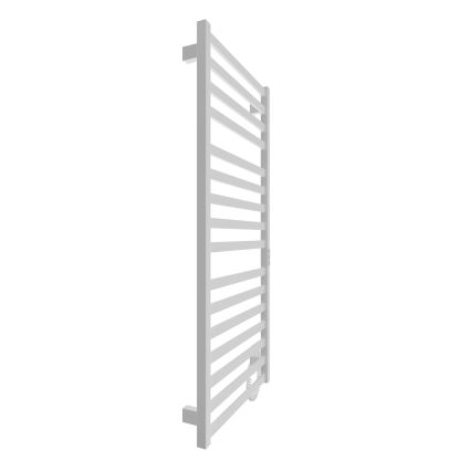 Kāpņu tipa apsildāmais dvieļu žāvētājs HF OXFORD 255W/230V 117x53 cm balta pa labi