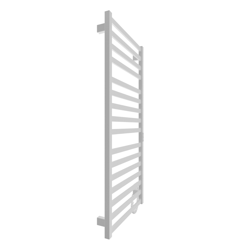 Kāpņu tipa apsildāmais dvieļu žāvētājs HF OXFORD 255W/230V 117x53 cm balta pa labi