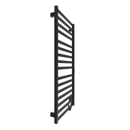 Kāpņu tipa apsildāmais dvieļu žāvētājs HF OXFORD 255W/230V 117x53 cm melna