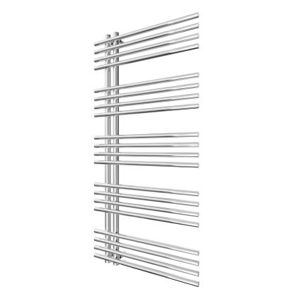 Kāpņu tipa apsildāmais dvieļu žāvētājs INOX 368W/230V 109x53 cm nerūsējošs tērauds/spīdīgi hromēts