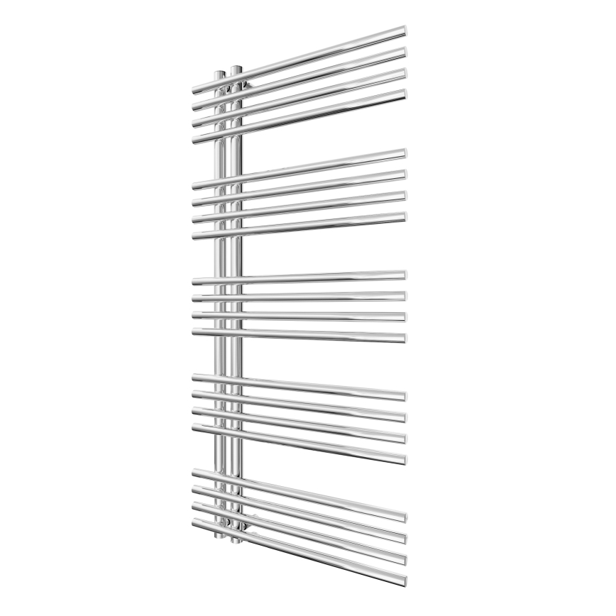 Kāpņu tipa apsildāmais dvieļu žāvētājs INOX 368W/230V 109x53 cm nerūsējošs tērauds/spīdīgi hromēts