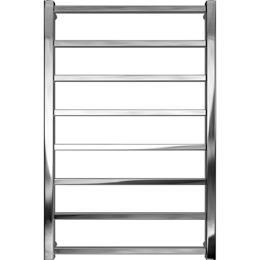Kāpņu tipa apsildāmais dvieļu žāvētājs TOKIO 174W/230V 80x53 cm nerūsējošs tērauds/spīdīgi hromēts