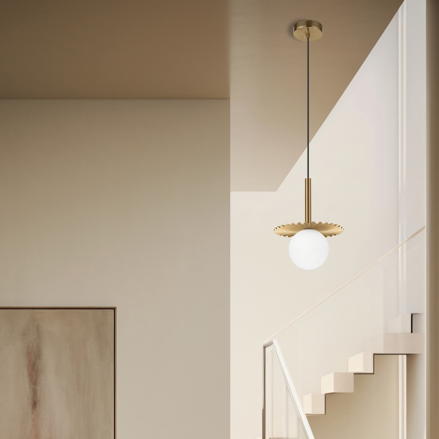 Karājamā lampa CHITA uz vada 1xG9/5W/230V zelta