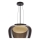 Karājamā lampa uz kabeļa INSIEME 1xGX53/10W/230V Ø 38 cm dūmaina melna