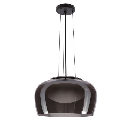 Karājamā lampa uz kabeļa INSIEME 1xGX53/10W/230V Ø 38 cm dūmaina melna