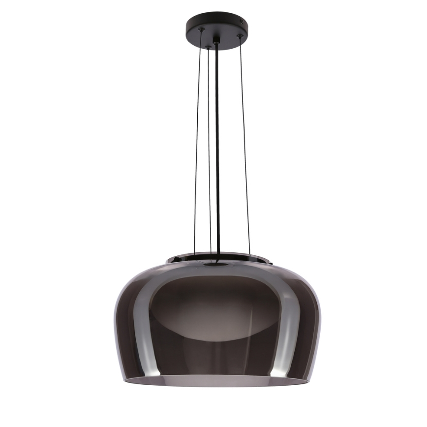 Karājamā lampa uz kabeļa INSIEME 1xGX53/10W/230V Ø 38 cm dūmaina melna