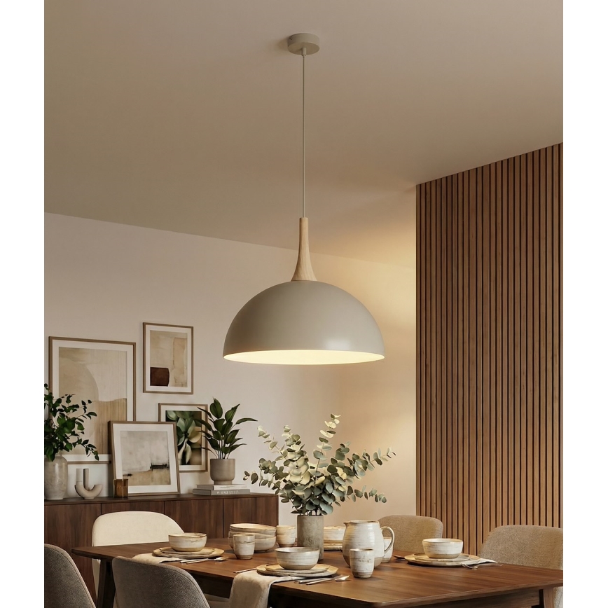 Karājamā lustra NAUTICA uz troses 1xGX53/12W/230V bēša