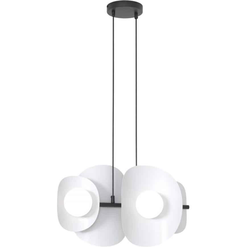 Karājoša lampa uz kabeļa ELEMENTI 4xG9/8W/230V pelēka