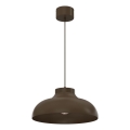 Karājoša lampa uz vada BASCA 1xE27/15W/230V brūna