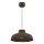 Karājoša lampa uz vada BASCA 1xE27/15W/230V brūna