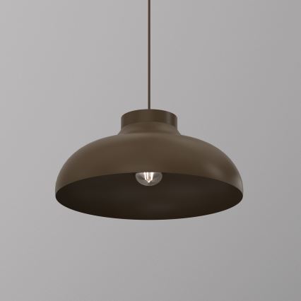 Karājoša lampa uz vada BASCA 1xE27/15W/230V brūna