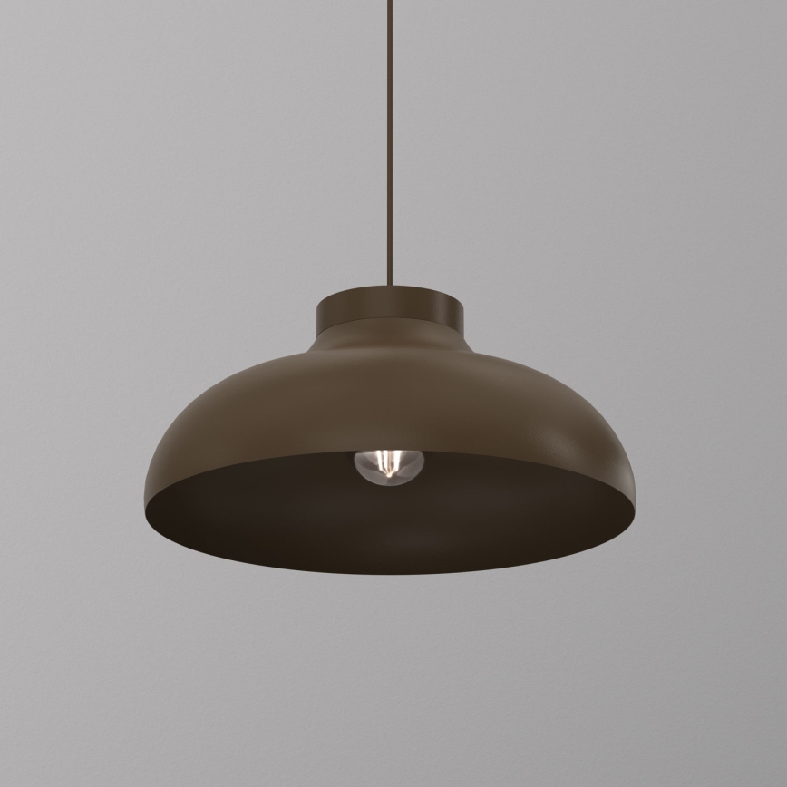 Karājoša lampa uz vada BASCA 1xE27/15W/230V brūna
