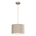 Karājoša lustra ARDEN 1xE27/15W/230V, Ø 25 cm, bēša