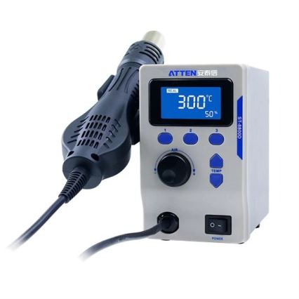 Karstgaisa stacija ar LCD displeju 800W/230V