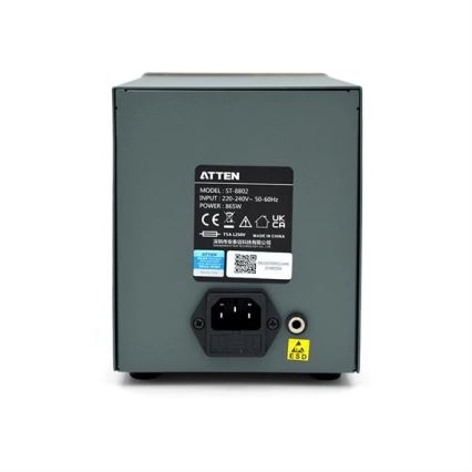 Karstgaisa un lodēšanas stacija ar LCD displeju, 800 W / 230 V