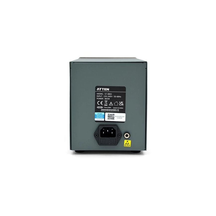 Karstgaisa un lodēšanas stacija ar LCD displeju, 800 W / 230 V