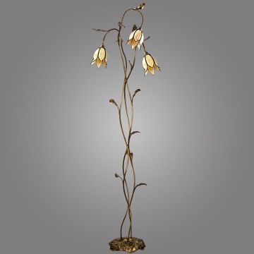 Kemar K/LSA/W - Grīdas lampa KARKARA 3xE14/60W/230V