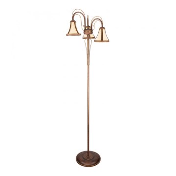 Kemar T/LS/3 - Grīdas stāvlampa TANAJA 3xE14/60W/230V sarkana
