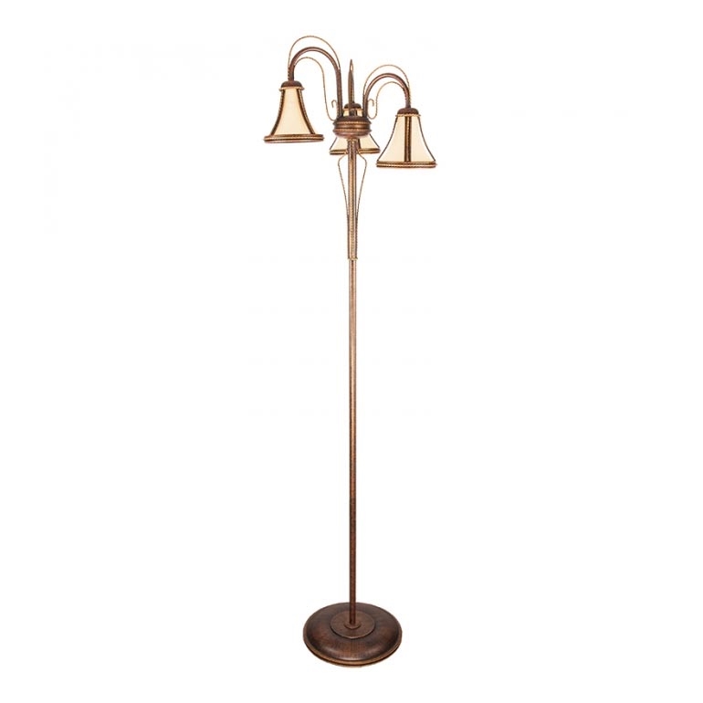 Kemar T/LS/3 - Grīdas stāvlampa TANAJA 3xE14/60W/230V sarkana