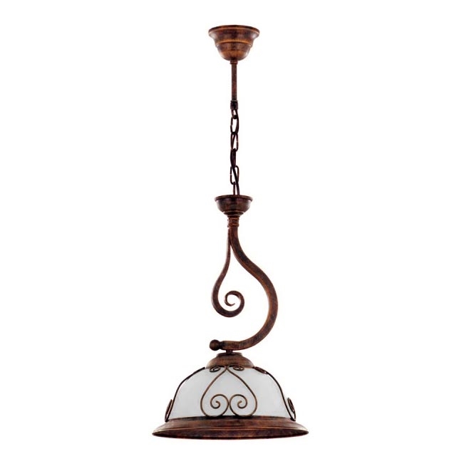 Kemar VE/1 - Lustra VERDA 1xE27/60W bronzas