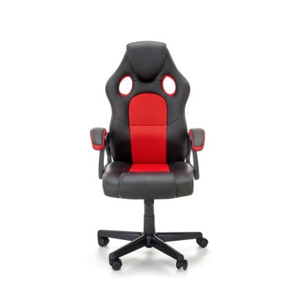 KENU biroja krēsls melns/sarkans