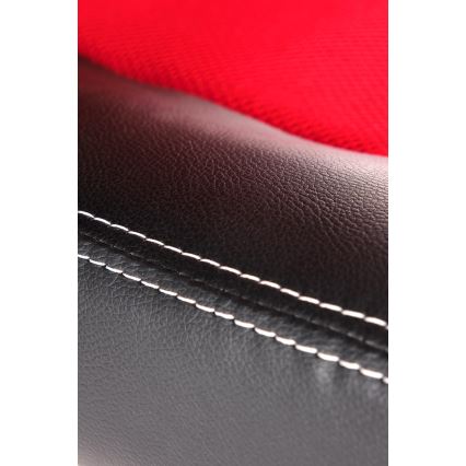 KENU biroja krēsls melns/sarkans