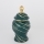 Keramikas burka 30x17 cm zelta/zaļa