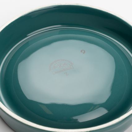 Keramikas pelnu trauks 13 cm tirkīza