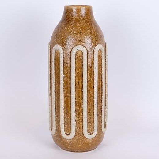Keramikas vāze 39x16,3 cm brūna