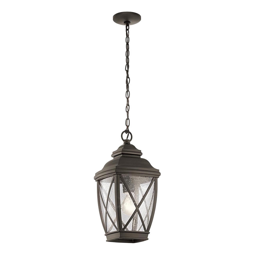 Kichler - Āra lustra ar ķēdi TANGIER 1xE27/60W/230V IP44