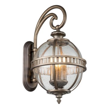 Kichler - Āra sienas gaismeklis HALLERON 3xE14/40W/230V IP44