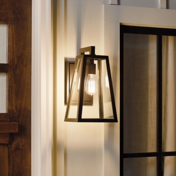 Kichler - Āra sienas lampa DELISON 1xE27/60W/230V IP44