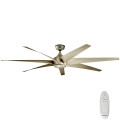 Kichler - Griestu ventilators LEHR IP44 ar tālvadību